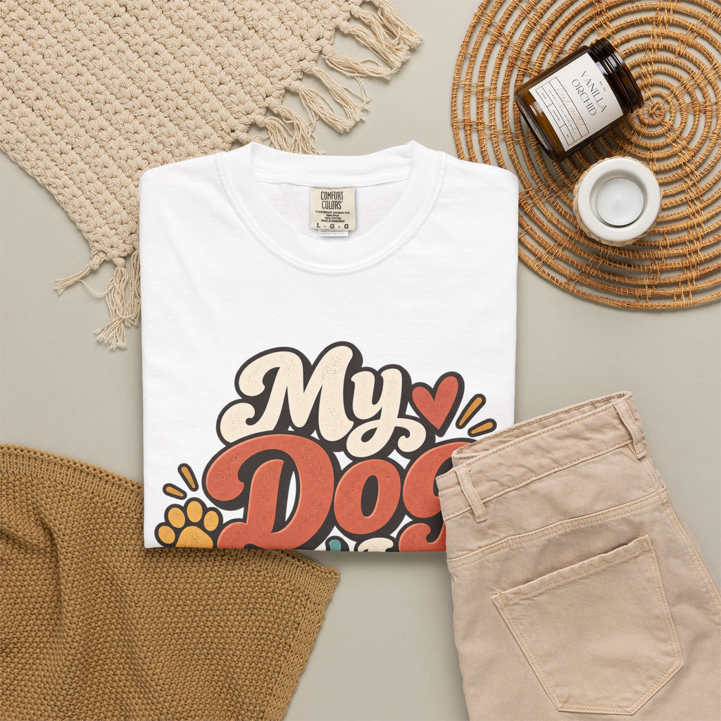My Dog and I Trust Jesus T-shirt | Christian Faith Pet Lover Tee